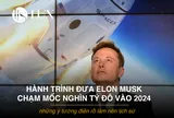 Hành trình đưa Elon Musk chạm mốc nghìn tỷ đô vào 2024: những ý tưởng điên rồ làm nên lịch sử