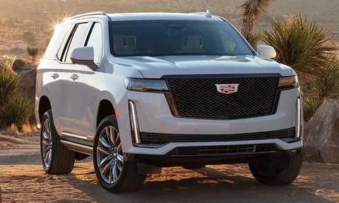 Khám phá thế hệ mới nhất của xe ô tô hạng sang Cadillac Escalade 2022