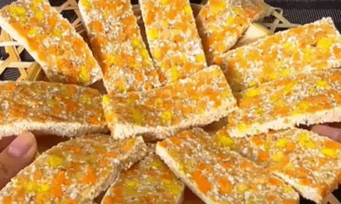 Mê đặc sản bánh cáy Hưng Yên, khách đặt ship 100km về bày cỗ, làm quà