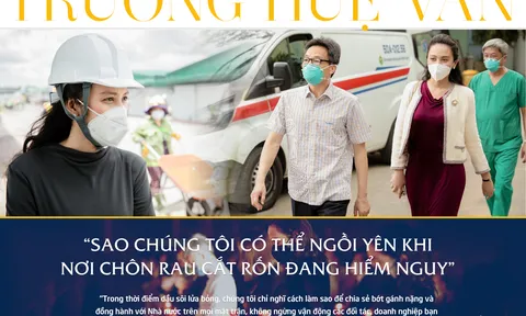 Tân CEO Tập đoàn Vạn Thịnh Phát Trương Huệ Vân: 'Sao chúng tôi có thể ngồi yên khi nơi chôn rau cắt rốn đang hiểm nguy'