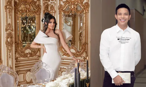 Nhà thiết kế người Việt làm nên chiếc váy dạ tiệc cao cấp cho vợ trùm BĐS Mỹ Layla Milani là ai?