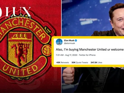 Chỉ một câu đùa sẽ mua “quỷ đỏ” Manchester United của Elon Musk cũng khiến cộng đồng dậy sóng