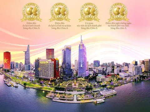 Du lịch TPHCM ‘bội thu’ tại giải thưởng World Travel Awards 2025