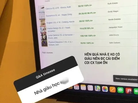 Cà khịa rich kid đi xe Maybach 11 tỷ "nhà giàu học dở", netizen liền bị "vỗ" thẳng mặt bằng bảng điểm gây choáng thế này!