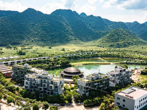 Khu resort ở Ninh Bình: Thánh thót “đàn tre” giữa núi rừng, có Nhà tre lớn bậc nhất Đông Nam Á