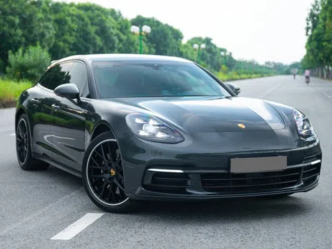 Porsche Panamera 4 Sport Turismo siêu hiếm ở Việt Nam được bán lại với giá 6,7 tỷ đồng