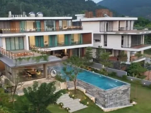 Có gì trong “biệt thự gây bão” 1.100 m2 tại Tam Đảo?