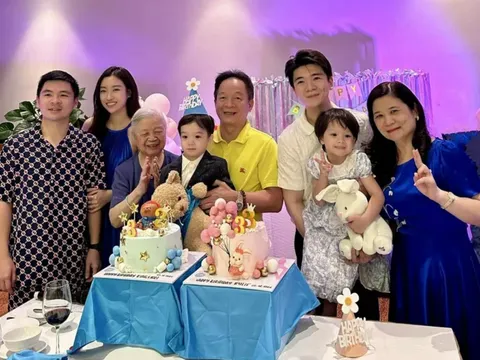 Khối gia sản "đồ sộ" của bầu Hiển ở tuổi U70: Sở hữu tập đoàn hàng chục nghìn tỷ, 2 con trai giỏi giang kế nghiệp cha, con dâu là Hoa hậu nổi tiếng