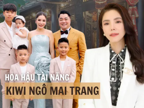 Hoa hậu sinh 4 con cho chồng đại gia, tuổi 41 ở biệt thự 600 m2, có chục người giúp việc