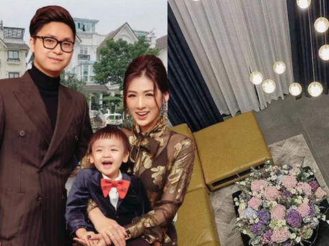 Lấy thiếu gia ngành xây dựng, Á hậu Tú Anh vừa khoe về nhà mới đẹp xinh trước năm mới