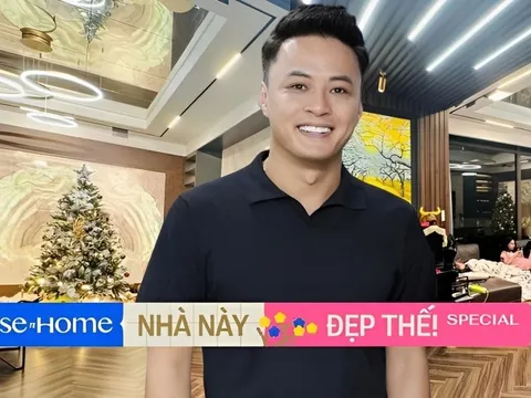 Hồng Đăng khoe không gian bên trong biệt thự 3 mặt tiền ở Hà Nội, tự tay dọn dẹp nhà cửa đỡ đần bà xã