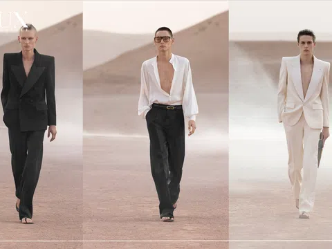 Saint Laurent giới thiệu BST Xuân Hè 2023 dành cho nam giới lấy cảm hứng từ thành phố Marrakech