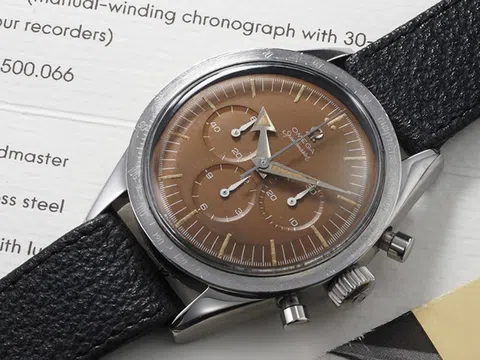 Speedmaster 1957 giá 3,4 triệu USD trở thành chiếc Omega đắt nhất trong lịch sử