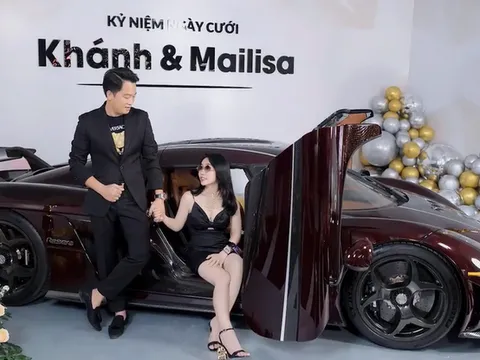 Nữ đại gia thẩm mỹ viện tặng chồng siêu xe hơn 200 tỷ nhân kỷ niệm ngày cưới khiến nhiều người ngưỡng mộ