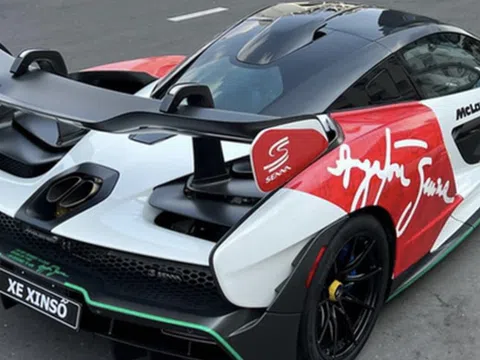 Siêu phẩm McLaren Senna thứ 2 về Việt Nam, khác biệt xe Hoàng Kim Khánh ở diện mạo độc đáo